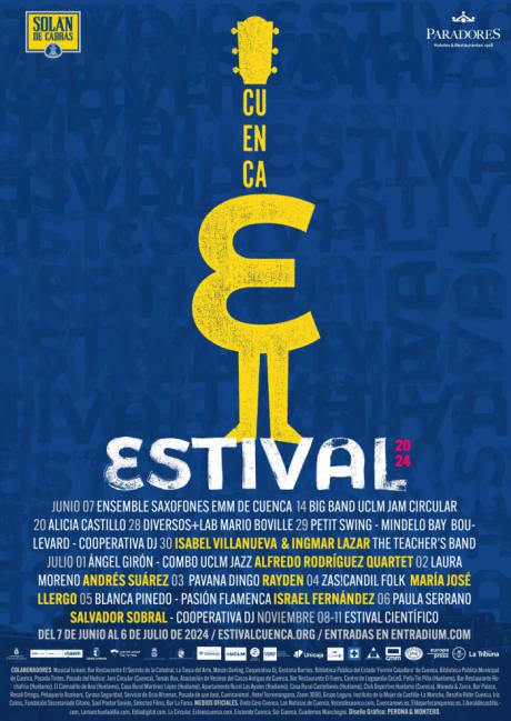 La guitarra española, Cuenca y un caligrama protagonizan el cartel de Estival Cuenca 24