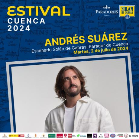 Andrés Suárez debutará este martes en Estival Cuenca con “Viaje de ida y vuelta”