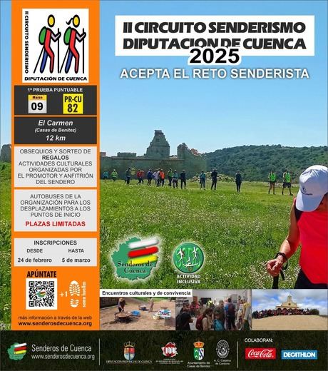 Arranca la segunda edición del Circuito de Senderismo con una actividad en la aldea de El Carmen, término de Casas de Benítez dónde se recorrerá el PR-CU82