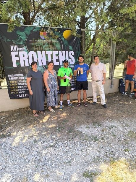 Huete acoge la quinta prueba del XVI Circuito de Frontenis