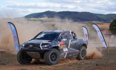 Santiago Carnicer y Sergio Peinado, triunfadores del Rallye TT de Cuenca