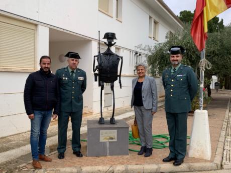 La subdelegada del Gobierno visita el cuartel de la Guardia Civil de Iniesta tras recientes mejoras en sus instalaciones