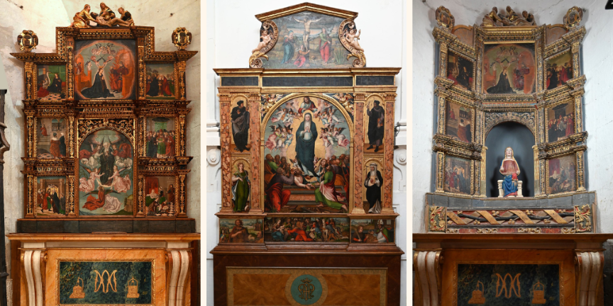 La restauración de los retablos renacentistas ha devuelto su esplendor artístico a la Catedral de Cuenca tras nueve meses de trabajo