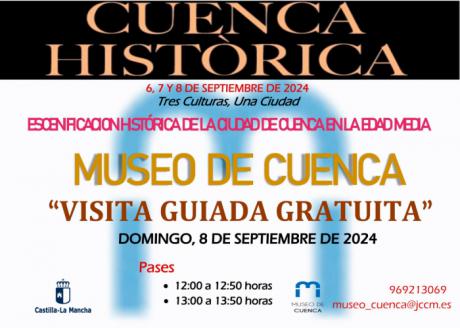 El Museo de Cuenca ofrece visitas guiadas gratuitas en el marco de "Cuenca Histórica: Tres Culturas, Una Ciudad 2024"