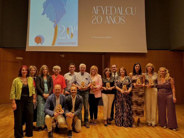 El Auditorio acogió la gala del 20 aniversario de la Asociación de Alzheimer de Cuenca