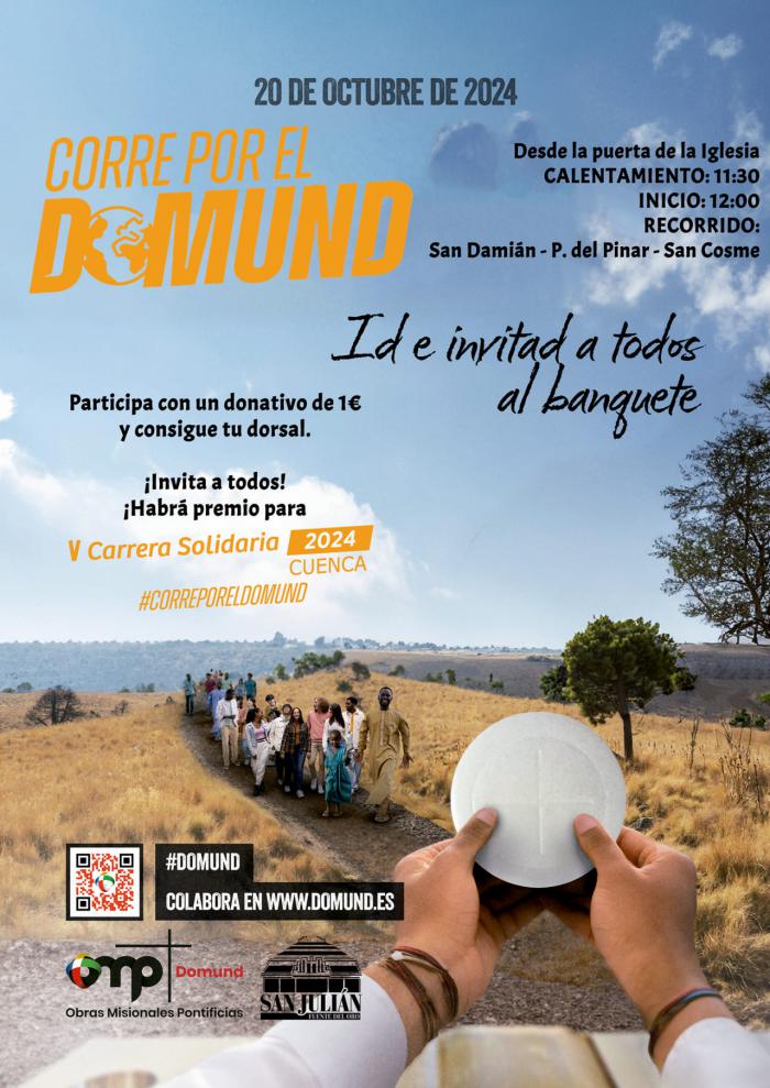 La Parroquia de San Julián organiza una carrera solidaria por el DOMUND en Fuente del Oro