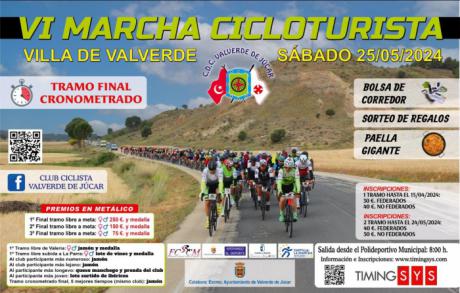 Llega la VI Marcha Cicloturista Villa de Valverde avalada por el éxito de sus ediciones anteriores