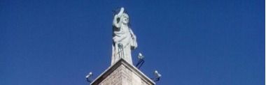 El monumento del Sagrado Corazón en el Cerro Socorro estrena nueva iluminación led