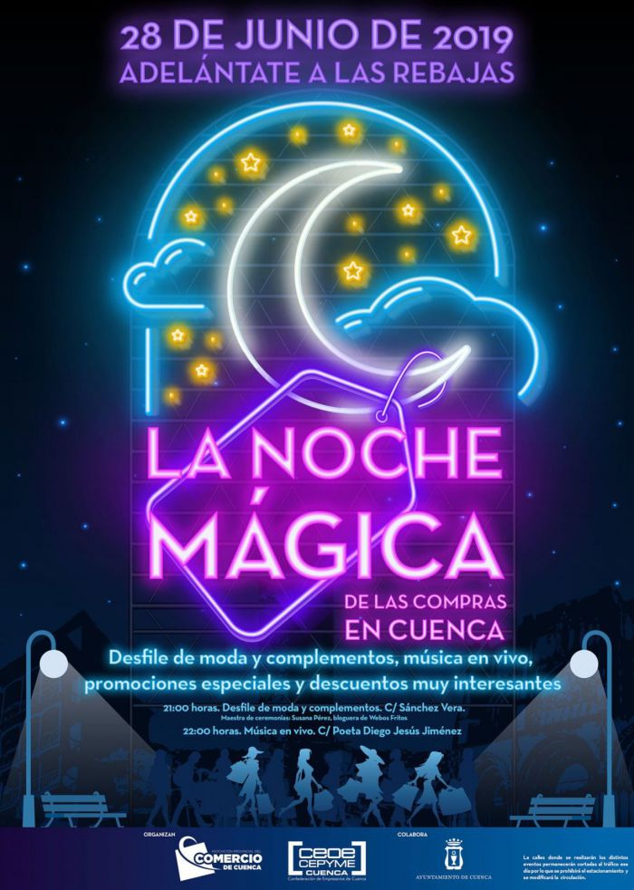 Cuenca vivirá este viernes 'La Noche Mágica de las compras'