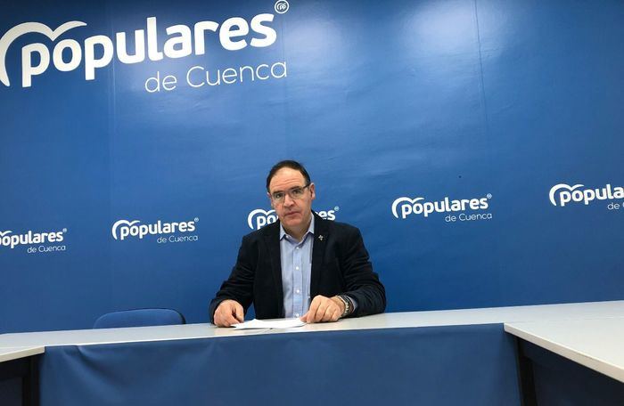 En imagen Benjamín Prieto, presidente del Partido Popular de Cuenca