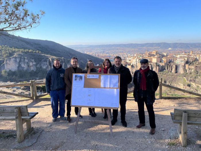 Arrancan las obras para adecuar el Mirador de Miguel Ángel Troitiño