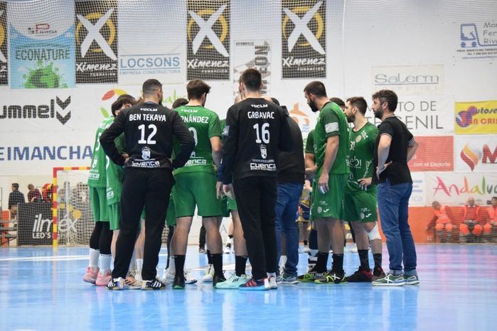 En imagen el Balonmano Cuenca 