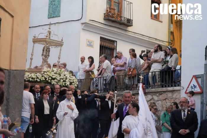 La Procesión del Corpus Christi recorrió las calles de Cuenca con gran solemnidad
