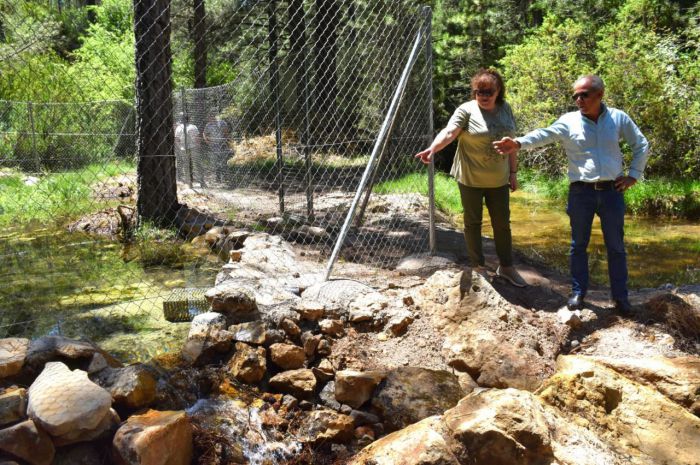 Nueva captación de agua en Santa María del Val