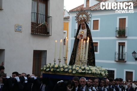 Video | Traslado de las HNS. de Nuestra Señora de la Soledad con motivo de la festividad de la Virgen de los Dolores