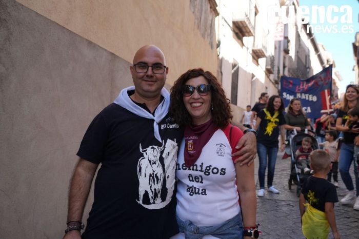 San Mateo 2024 comienzan con el desfile de Peñas Mateas y la pregonera Laura García Melero