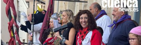 Laura García recuerda su conexión con las peñas y hace un homenaje a su familia durante el pregón de San Mataeo