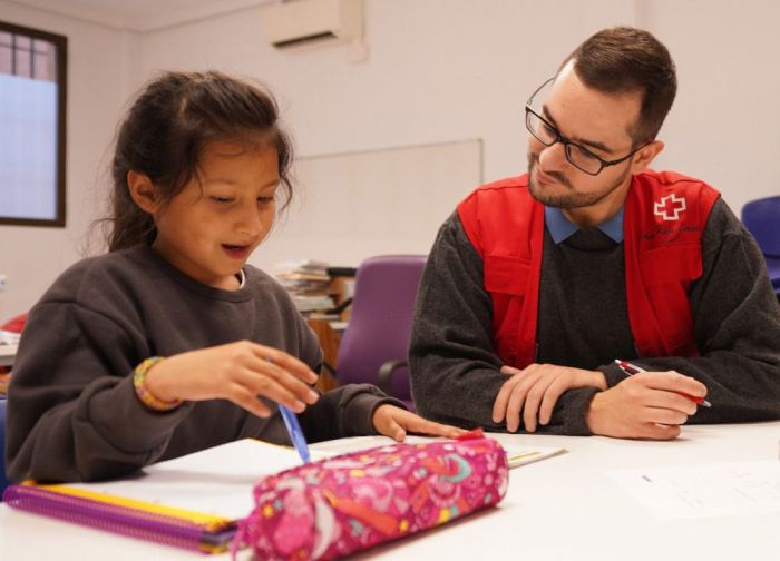 Comienzan las clases de refuerzo escolar de Cruz Roja para la Infancia más vulnerable en Cuenca, Iniesta, Minglanilla y Tarancón