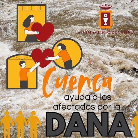 Los ayuntamientos de Cuenca y Tarancón habilitan puntos de recogida para ayudar a las zonas afectadas por la DANA