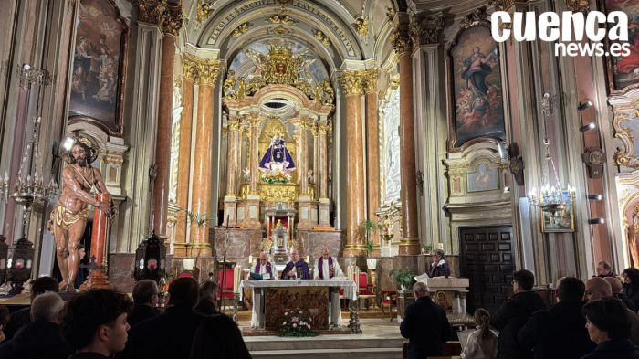 La lluvia obliga a suspender el Vía Crucis de la Hermandad de Jesús Amarrado a la Columna en San Antón