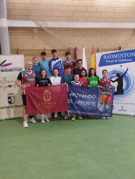 El Club Albatros brilla en el Campeonato Regional de Bádminton con diez podios en Moral de Calatrava