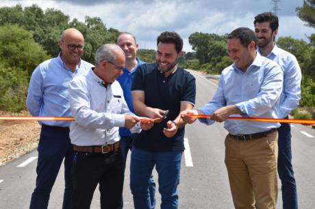 Inauguradas las obras de rehabilitación en la carretera que conecta Barchín del Hoyo con la CM-2100