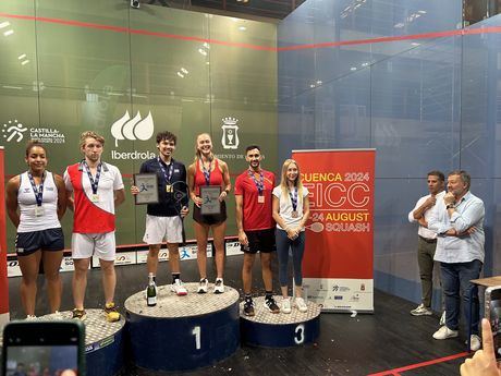 Para Dolz , el Campeonato de Europa de Squash ha sido “un éxito”, destacando “un trabajo en equipo espectacular”