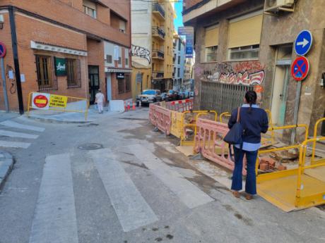 El PP afea a Dolz su falta de anticipación y planificación, y pide que se intervenga de manera urgente la calle Mateo Miguel Ayllón