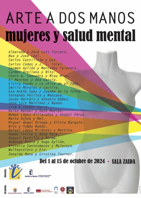 Inauguración de la exposición "Arte a dos manos: mujeres y salud mental" en el Museo de Cuenca