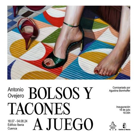 La Sala Iberia acoge la exposición ‘Bolsos y tacones a juego’ del artista Antonio Ovejero