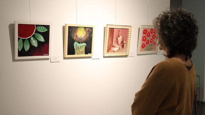 El campus acoge la exposición “Talleres de arte en el Programa José Saramago IV”