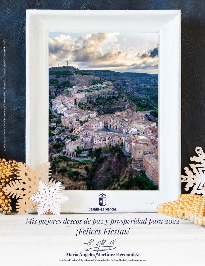 Una fotografía de la ciudad de Cuenca realizada por la conquense Sara Ayllón es la elegida por la Delegación de la Junta en la provincia para su felicitación de navidad 