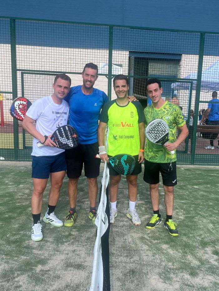 Gran fin de semana de padel en Villar de Olalla en su estreno en el Circuito Diputación