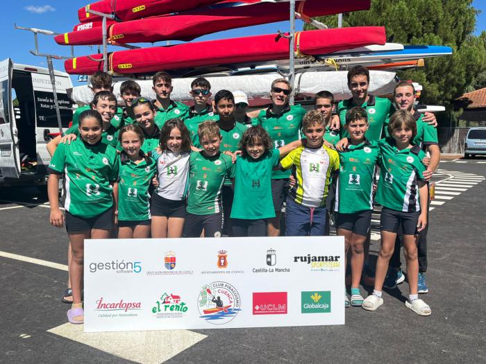 El Club Piragüismo Cuenca se proclama subcampeón del XXXIV Trofeo Ferias Ciudad de Talavera