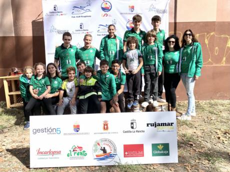 El Club Piragüismo Cuenca cierra temporada sumando diez medallas en tierras alcarreñas