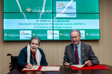 La Fundación Globalcaja Cuenca colabora con los servicios de fisioterapia, psicología y logopedia de la Asociación de Esclerosis Múltiple