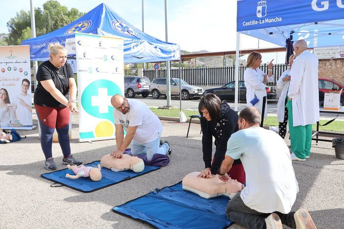 Talleres saludables para todos los conquenses en el #60Aniversario del Hospital Virgen de la Luz