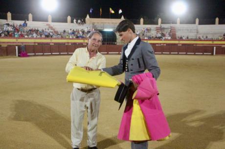 Daniel Moset, ganador del I Certamen Taurino 'Curro Fuentes' en San Lorenzo de la Parrilla