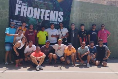 Rubén Espada y Jaime Carrasco vencen en Cañaveruelas en el XVI Circuito Provincial de Frontenis