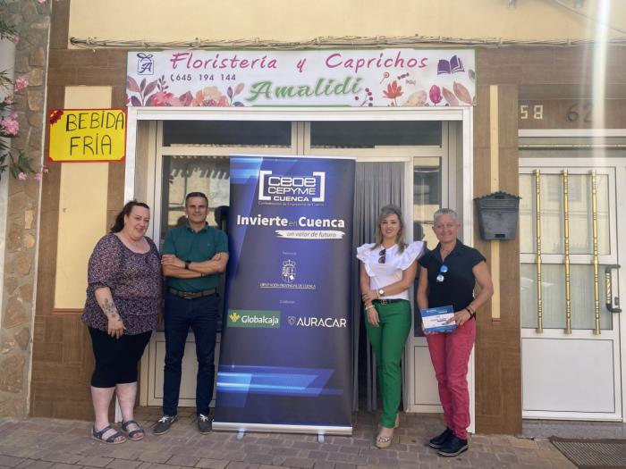 Invierte en Cuenca acompaña en sus primeros pasos a Floristería y Caprichos Amalidi, en Villarta