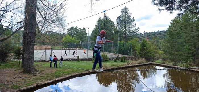 Arranca una edición del programa Un día en la Naturaleza en el Albergue Fuente de las Tablas