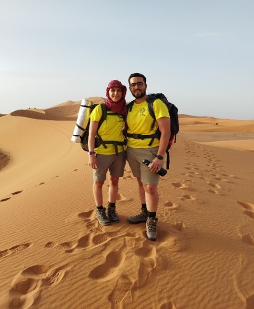 Los estudiantes de la UCLM Silvia Cuerva y Fernando Martínez inician la Ruta Inti por Canarias y Marruecos