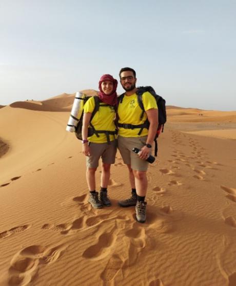 Los estudiantes de la UCLM Silvia Cuerva y Fernando Martínez inician la Ruta Inti por Canarias y Marruecos