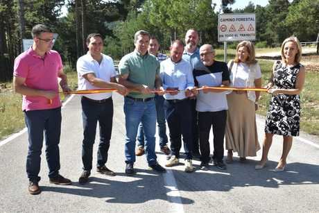 Se inauguran las mejoras del camino forestal de Poyatos-Las Majadas-Vega del Codorno