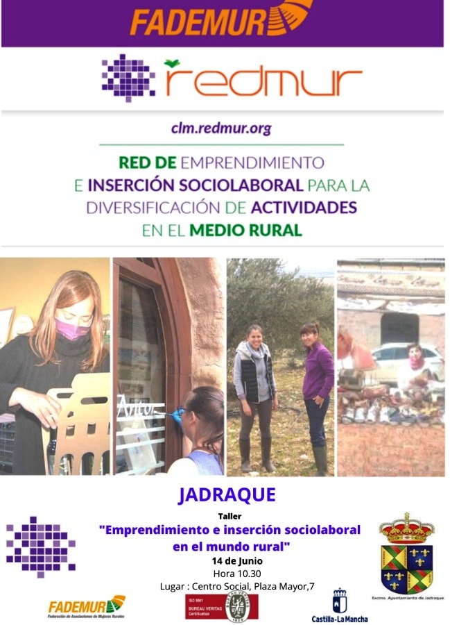 Promoción y apoyo a emprendedoras en Jadraque gracias a REDMUR