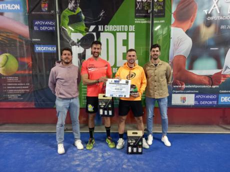 Jorge Noheda y Sergio Pérez Moneo se coronan campeones en el Máster Final del Circuito de Pádel de Cuenca