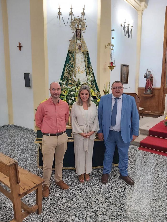 Tolón participa en la procesión en honor a la Virgen de la Soterránea, en Paredes