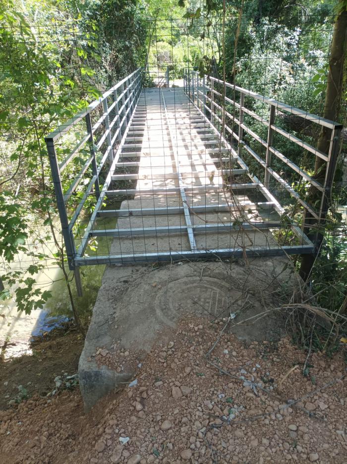 Cuenca en Marcha denuncia al SEPRONA la construcción de un puente “presuntamente ilegal” sobre el Júcar