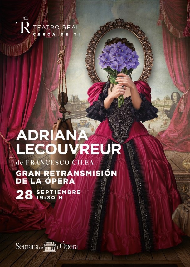 La función de la ópera ‘Adriana Lecouvreur’ en el Teatro Real se retransmitirá este sábado en directo en el Teatro Auditorio