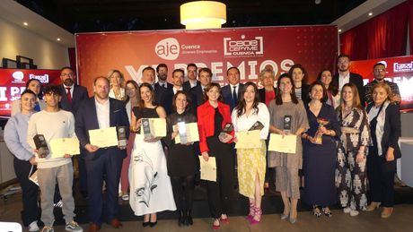 AJE Cuenca reconoce el potencial del empresariado joven en la undécima edición de sus premios